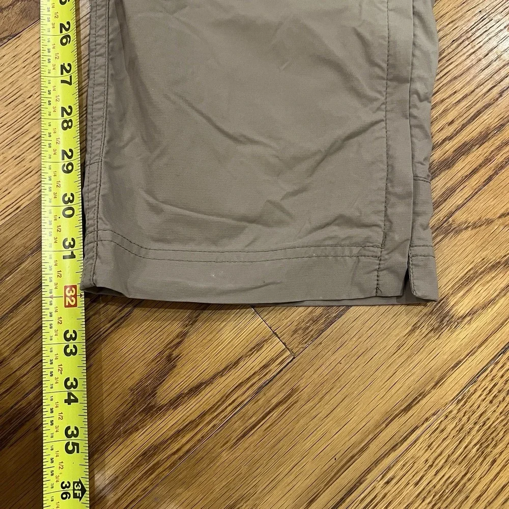 Marmot Arch Rock‎ Pants Mens 36x32 Tan Nylon Cargo Hiking Outdoor Performance